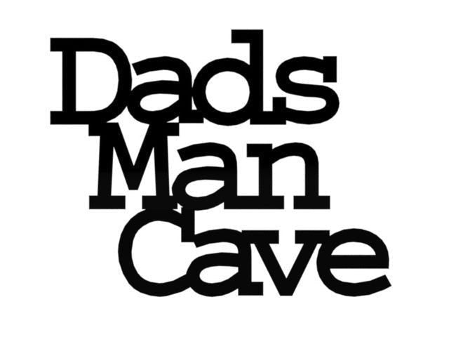 Dads Man Cave Sign Man Cave Sign Father's Day Gift Personalised Shed Sign Decorations