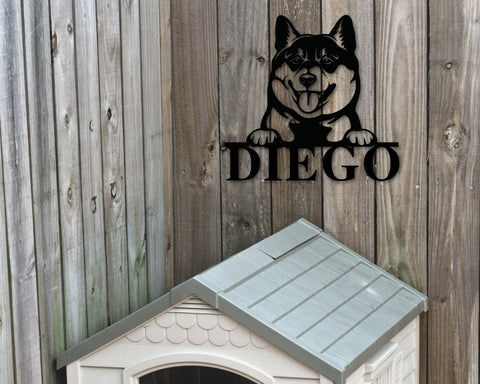 Custom Address Sign Dog Sign Dog Address Sign Metal Sign Address Numbers Dog Lover Sign Gift For Pet Owner Dog Sign Pet Owner Sign Decorations