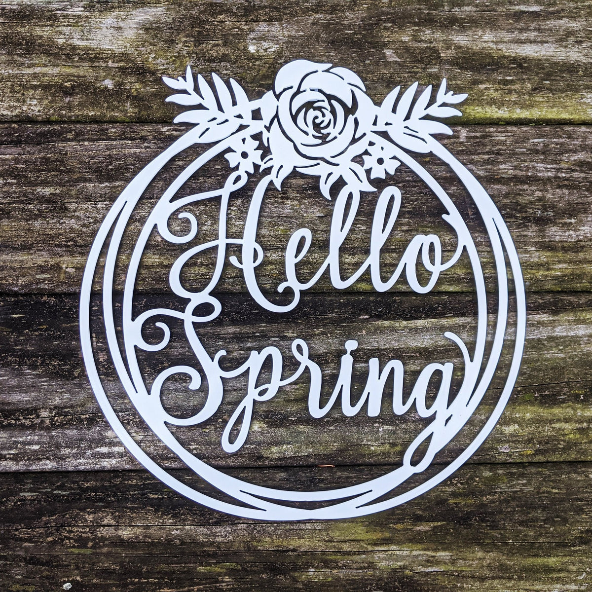 Hello Spring Sign Seasonal Wall Decor Decorations