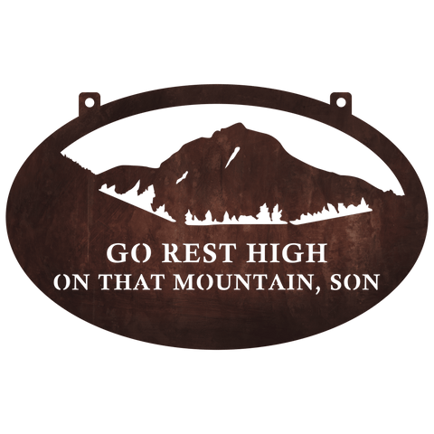 Mountain Sign Personalized , Custom Mountain Sign, Metal Wall Art, Metal House Sign Laser Cut Metal Signs Custom Gift Ideas