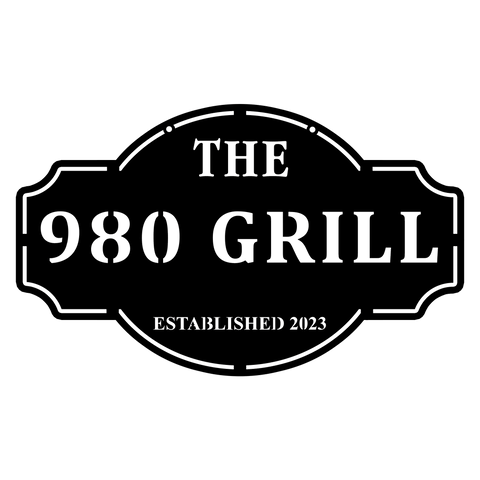 Personalized Grill Sign Bbq Sign Custom Bbq Sign Outdoor Last Name Patio Decor Man Cave Clubhouse Wall Art Decorations