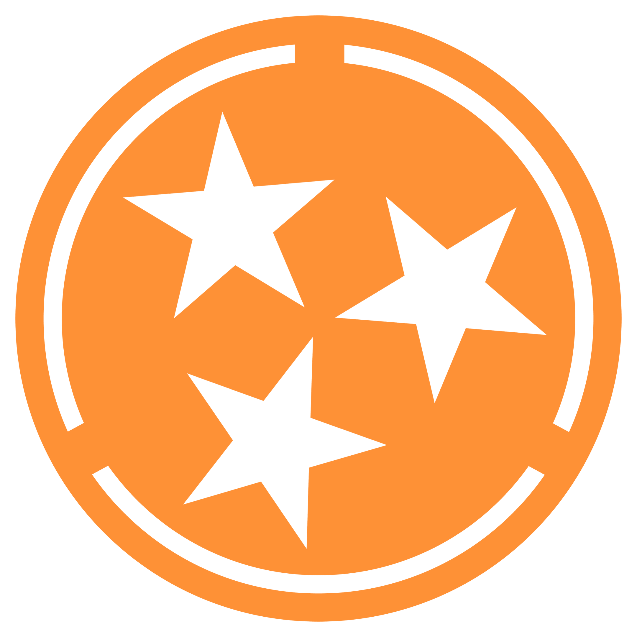 Tennessee Tristar Custom Metal Sign Cut Metal Sign Metal House Sign Decorations