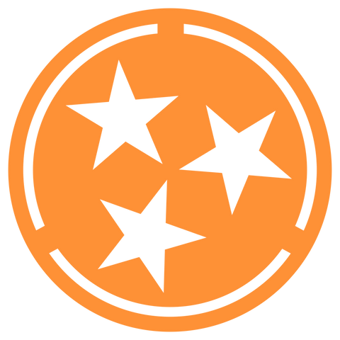 Tennessee Tristar Custom Metal Sign Cut Metal Sign Metal House Sign Decorations