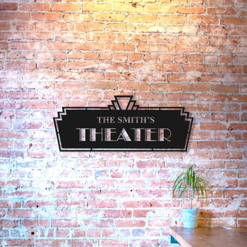 Personalized Home Theater Metal Wall Art Led Light,custom Cinema Metal Sign,movie Theater Decor,movie Theatre Sign,movie Room Metal Wall Art